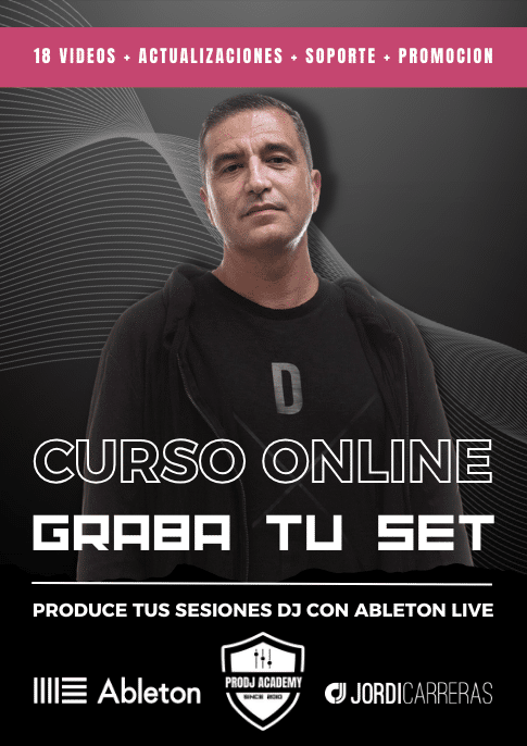 CURSO ONLINE GRABA TUS SESIONES DJ CON ABLETON LIVE
